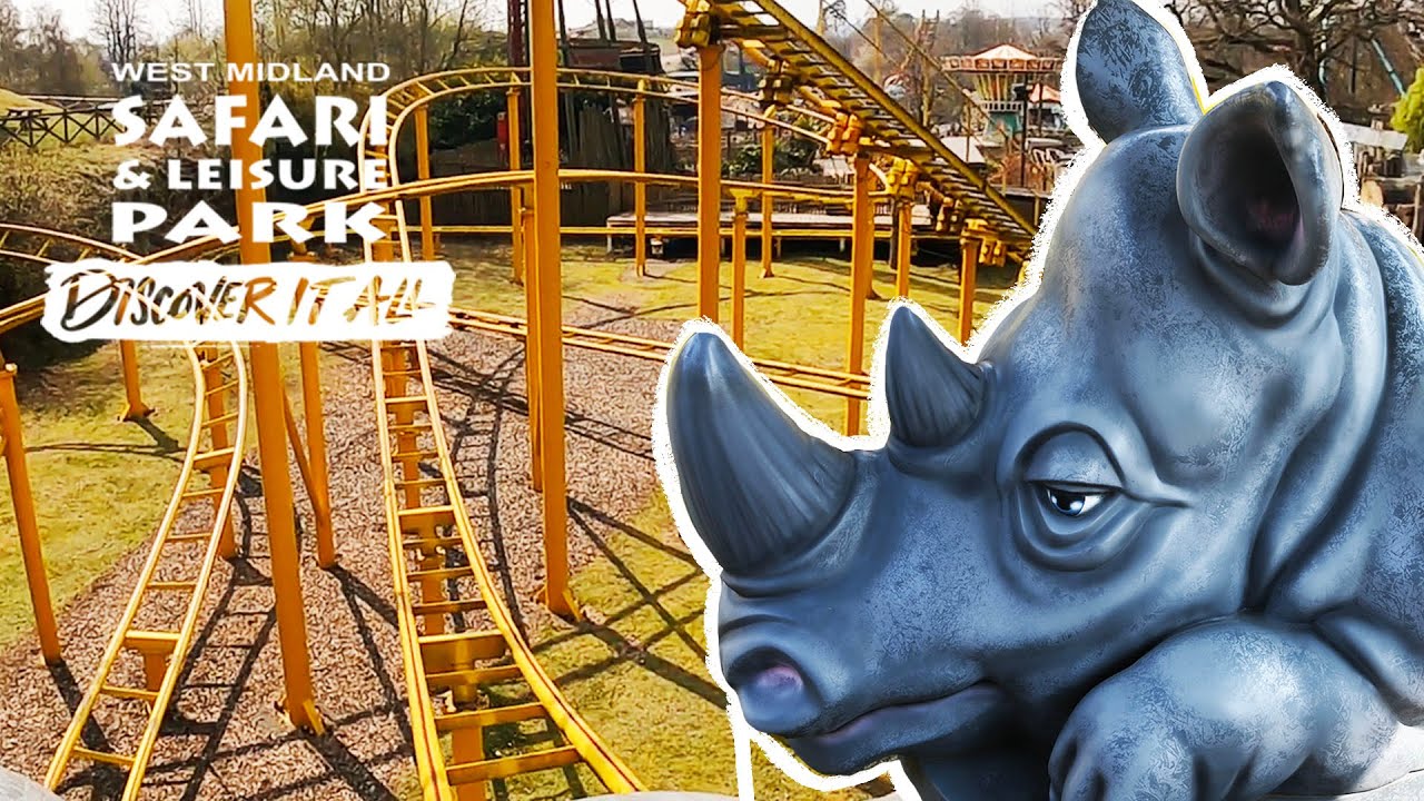 Rhino Coaster On Ride POV West Midlands Safari Park 2021