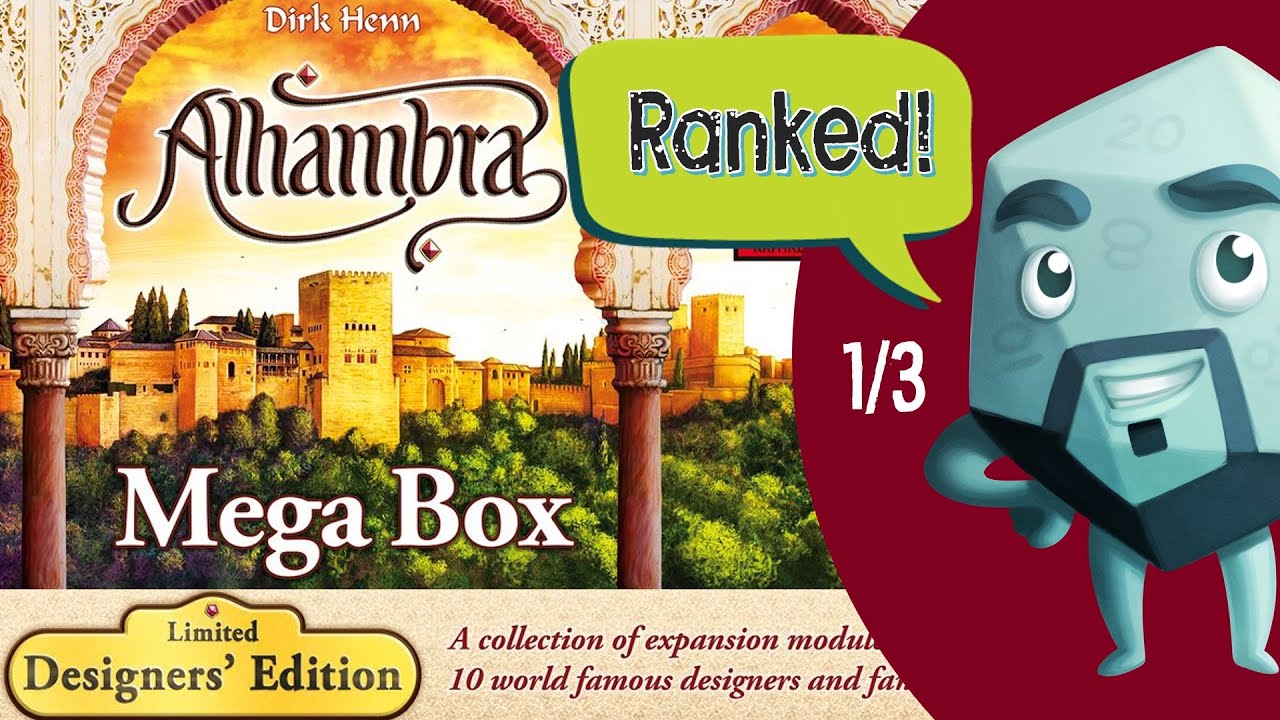 Alhambra Designers' Edition Ranking (1/3) - with Zee Garcia