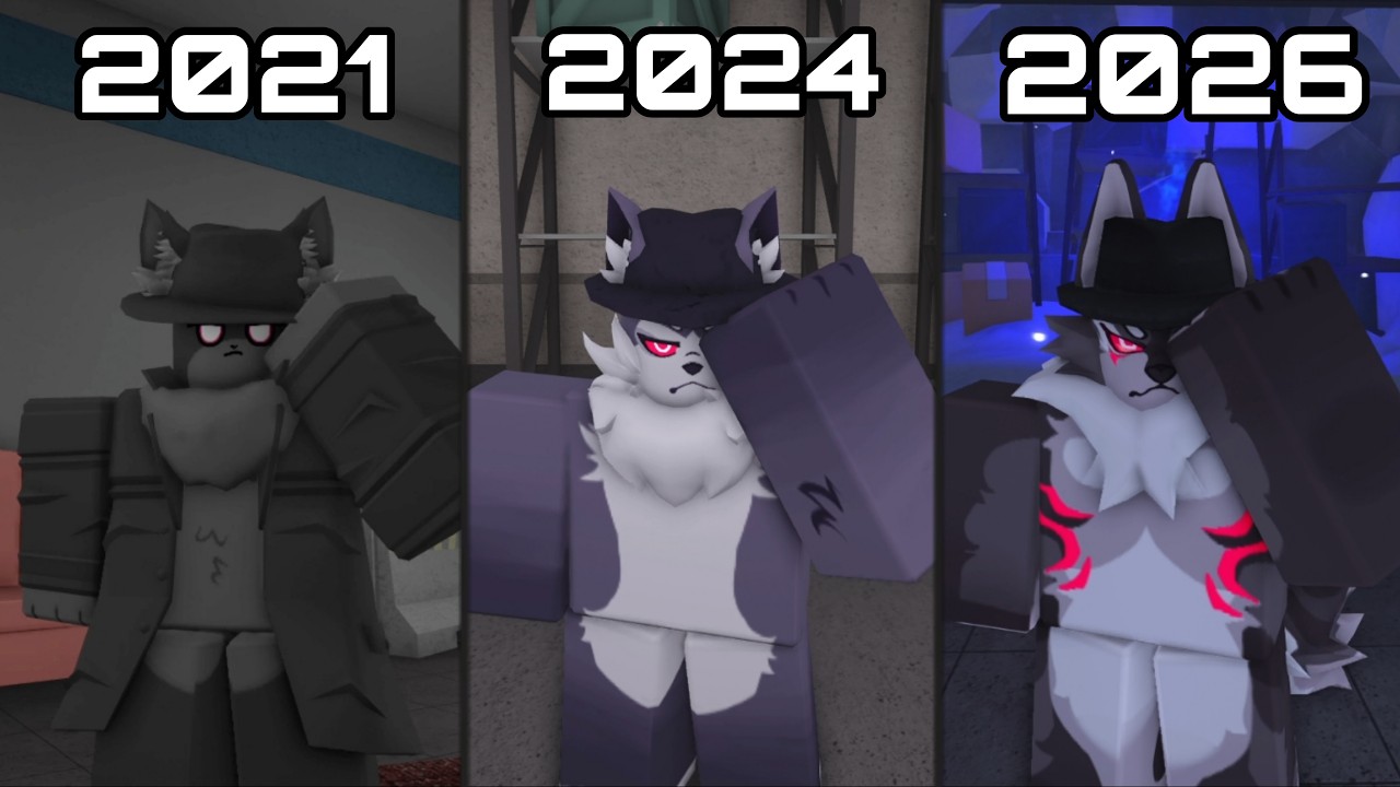Evolution of Raytraxian (Wolf Gang)