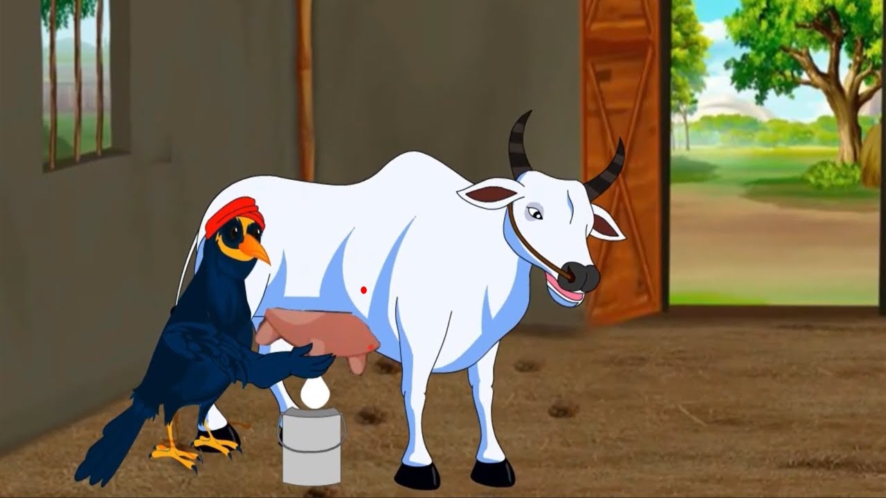 गरीब मैना और जादुई गाय  #kauwachidiyacartoon #chidiyawalacartoon #birdscartoonvideo