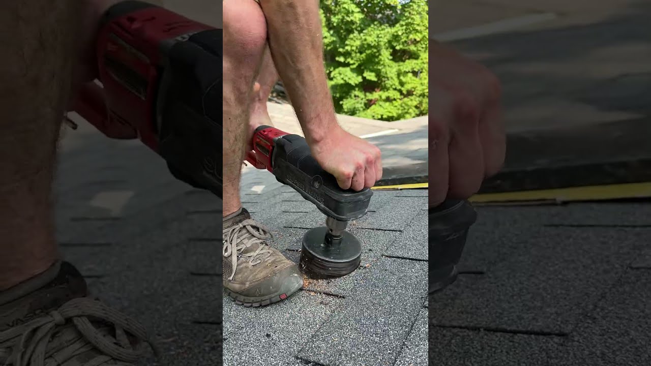 Installing Pipe Roof Flashing