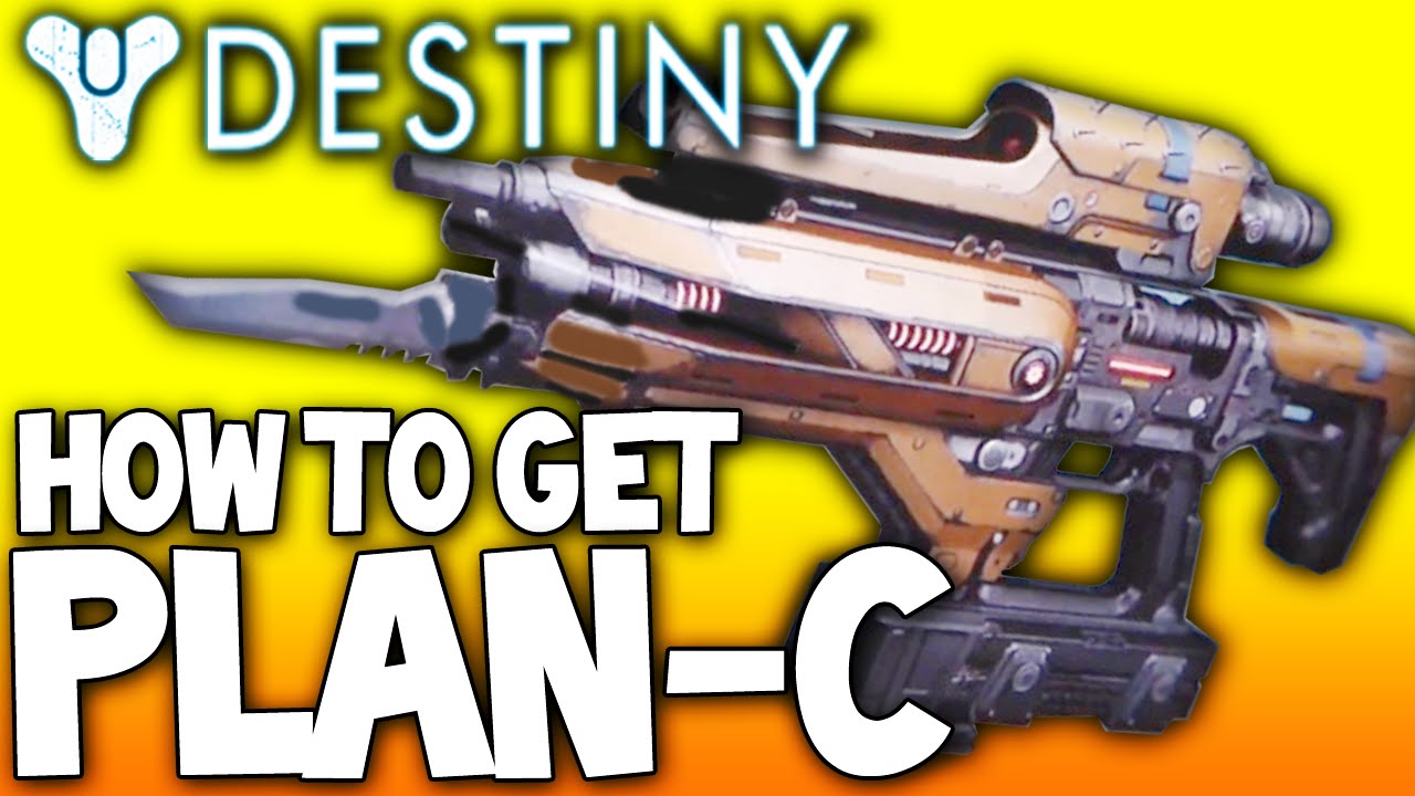 Destiny: Plan C - Insane Exotic Fusion Rifle - How To Get w/ Gameplay!