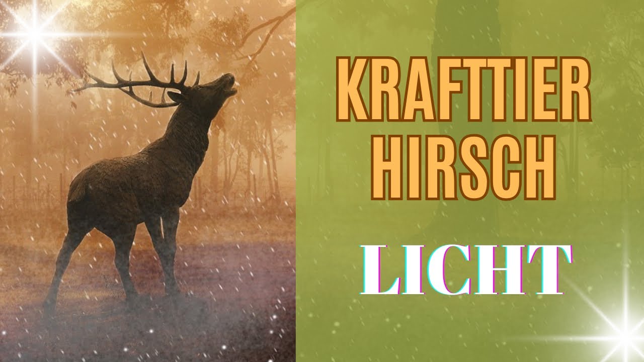 Schamanisches Krafttier HIRSCH