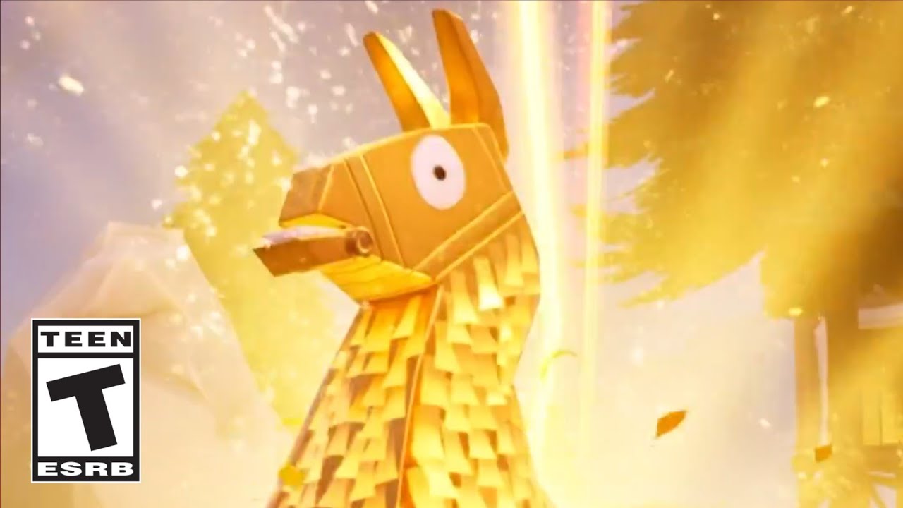 Fortnite Golden Llamageddon Weekend Official Trailer