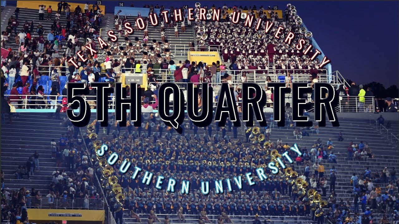 Texas Southern Vs Southern University - 5th Quarter - 2025