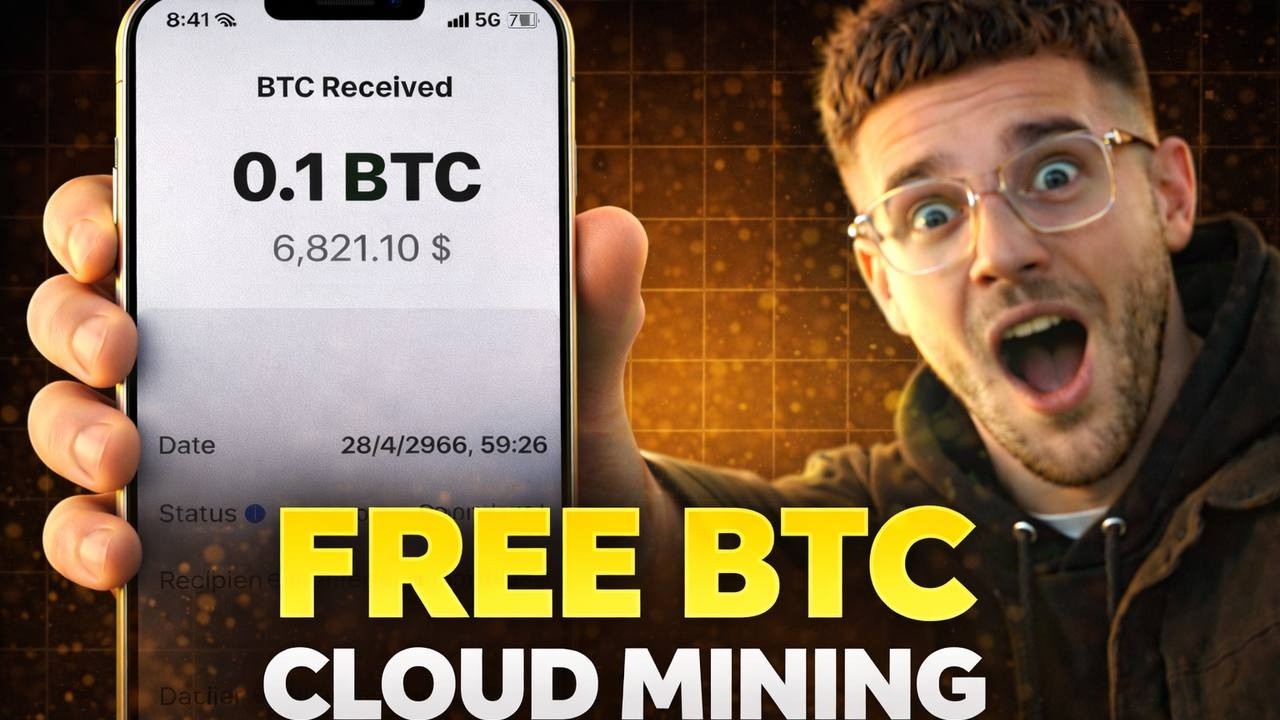 🔥 Бесплатный облачный майнинг биткоинов в 2026 году &mdash; зарабатывайте BTC без вложений (пошаговое д...