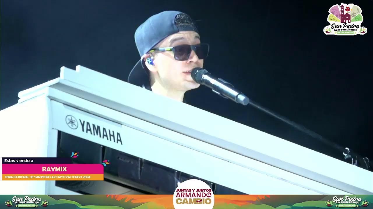 Raymix En Vivo Feria San Pedro Azcapotzaltongo 2024- Nicolás Romero