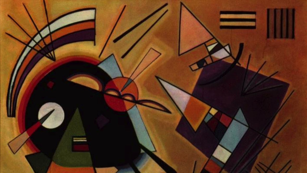 5 Hours 5 Paintings by Wassily Kandinsky V.3  Art Screensaver No Music