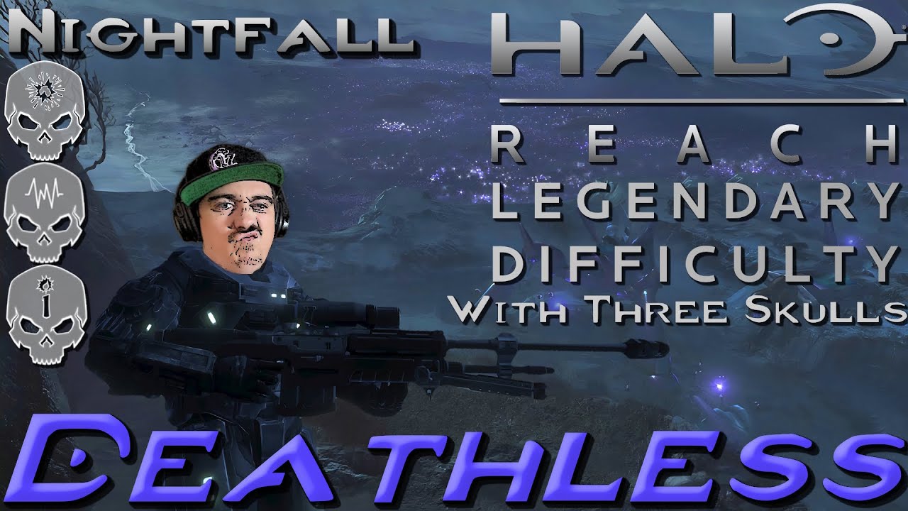 Can i beat it DEATHLESS!? Halo Reach Legendary - Nightfall !