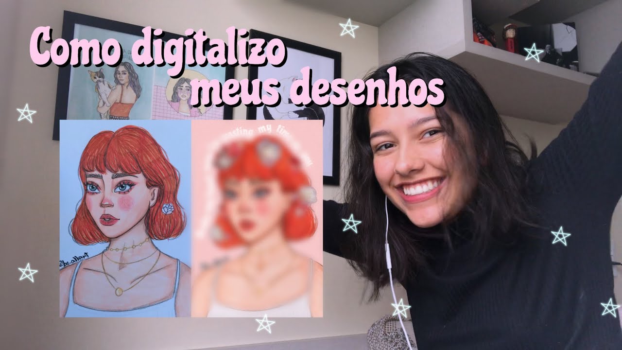 COMO DIGITALIZAR OS SEUS DESENHOS PELO CELULAR :)