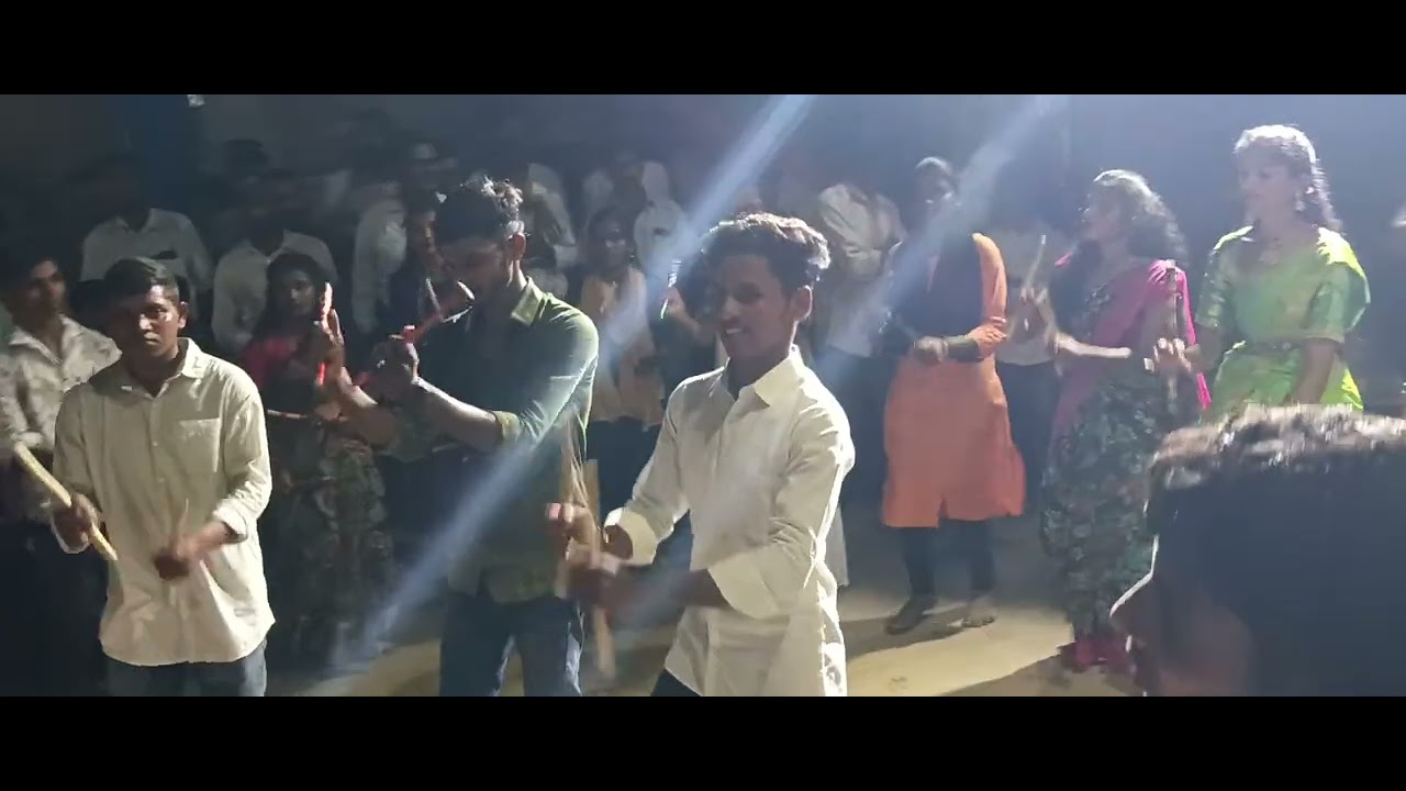అయ్యప్ప దేవస్థానము కన్నెలూరు అంబలం పూజ సందర్భంగా కోలాటం