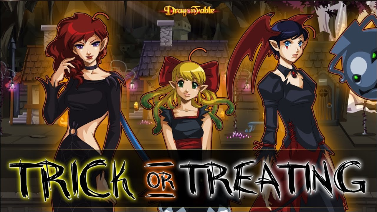 DragonFable || Trick or Treating 2025