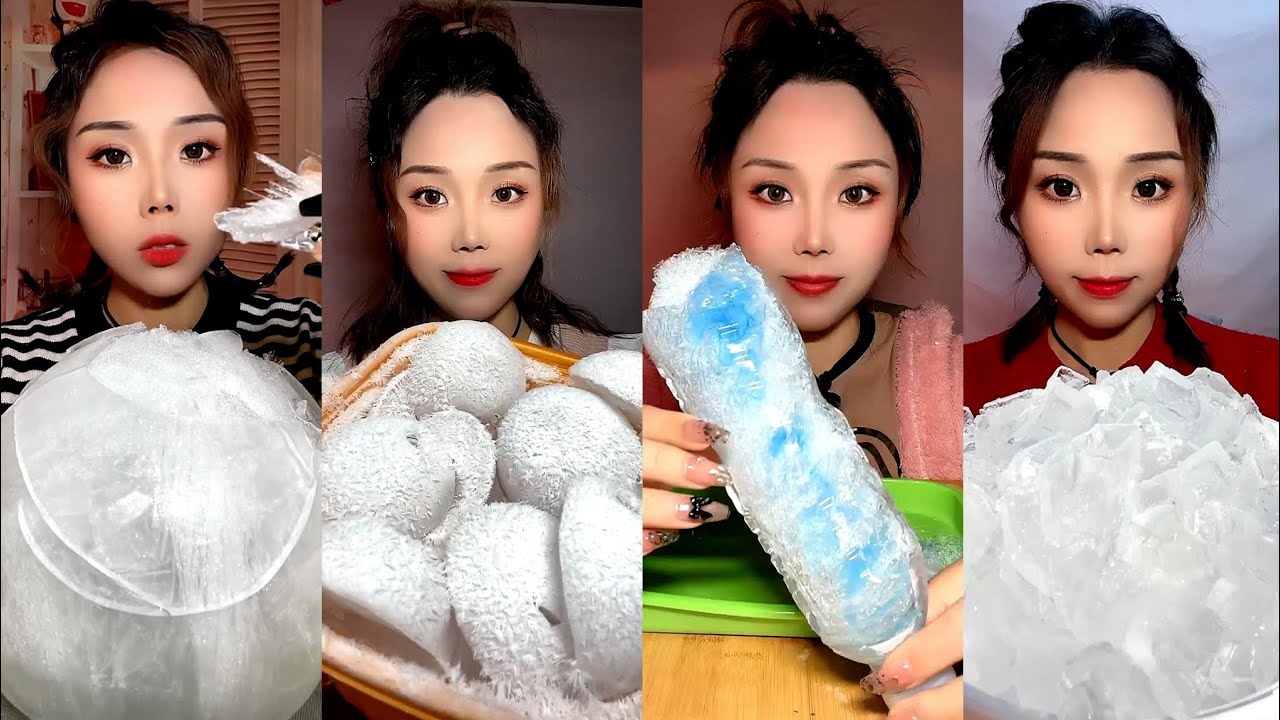 SOLO / THIN ICE / HARD ICE / ICE CUBES / CRUSHED ICE/ BALLOON ICE / WHITE ICE. ICE EATING