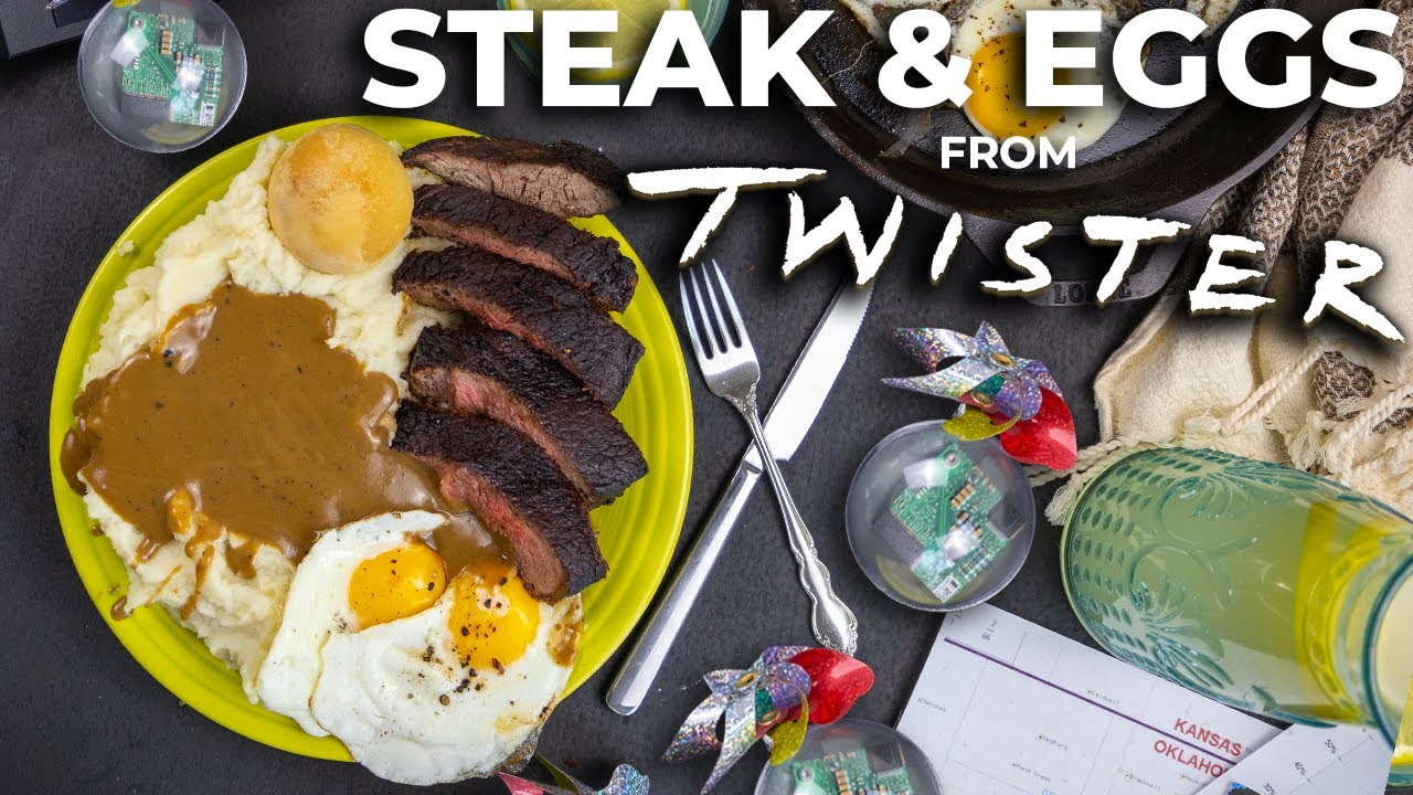 Steak&nbsp;and&nbsp;Eggs from Twister | Aunt Meg&rsquo;s Legendary Movie Breakfast ✨ Fictional Feasts