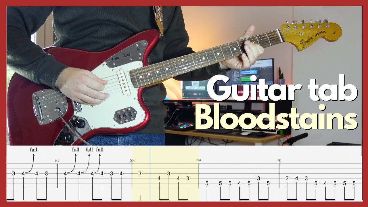 Agent Orange - Bloodstains (Guitar tabs)