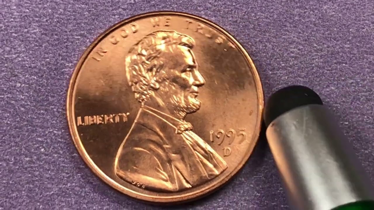 1995 US Lincoln Cent - Look For Rare Doubled Dies - United States Penny