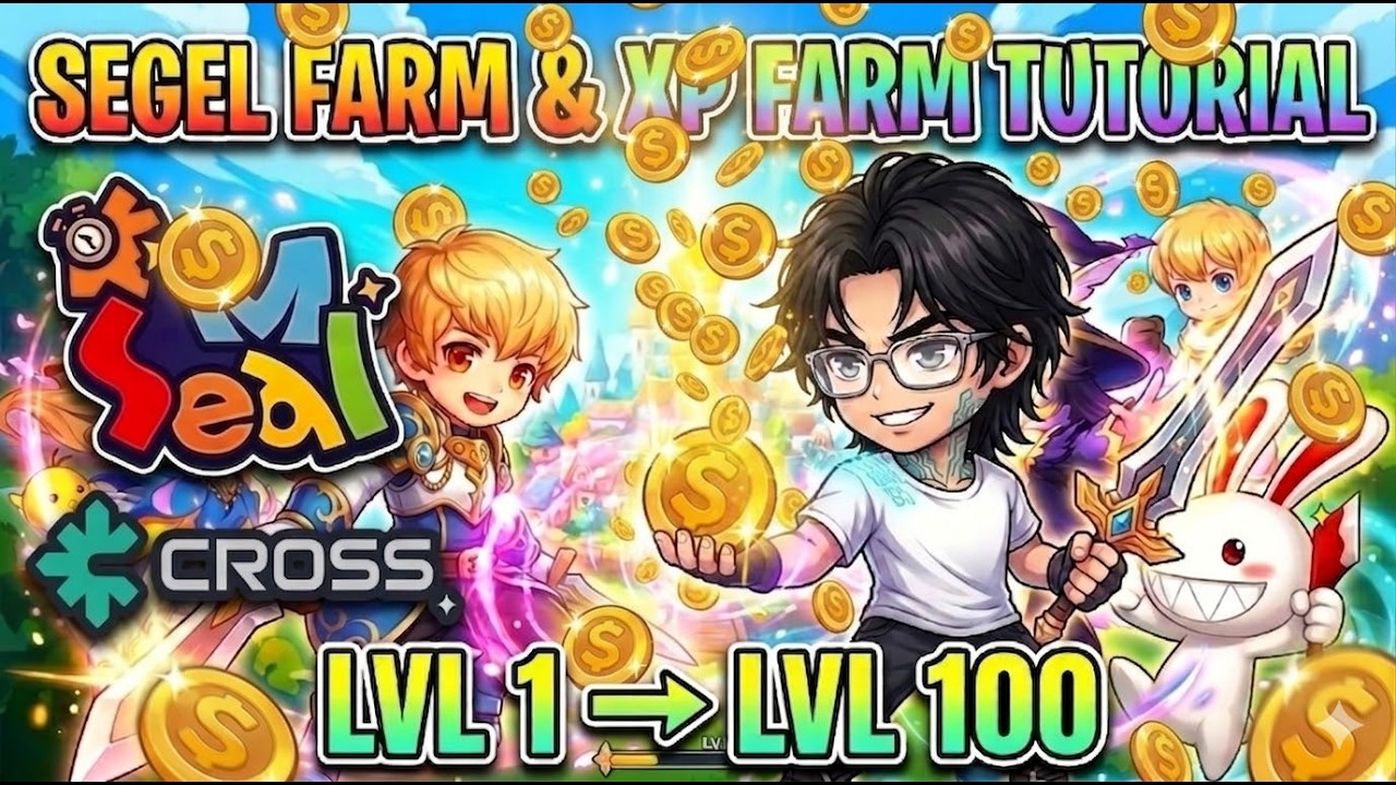 Seal M on CROSS &mdash; XP & Segel Farming Guide for Beginners