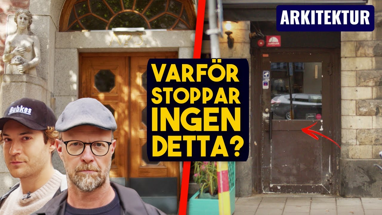 Vi förstör våra städer – en fasad i taget