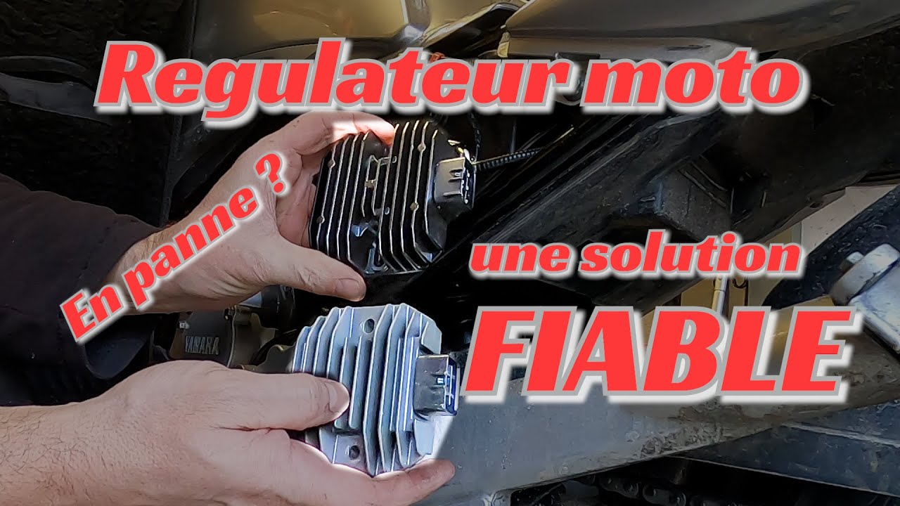 moto en panne de REGULATEUR ? Une solution FIABLE existe: le régulateur de type MOSFET.