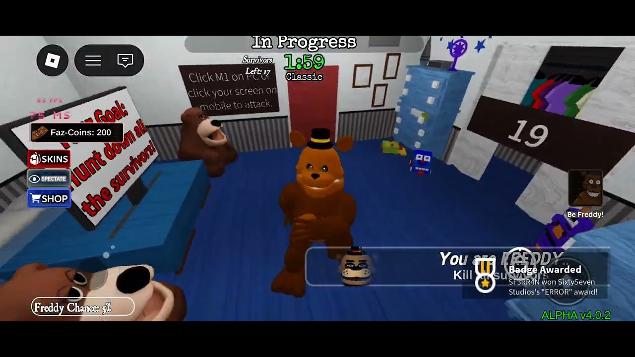 You Vs Freddy