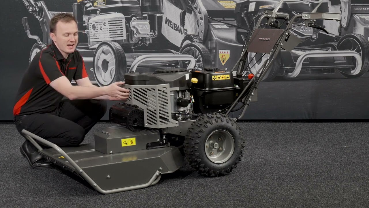 Product Overview:  Weibang Velocity 76 Field and Brush Mower