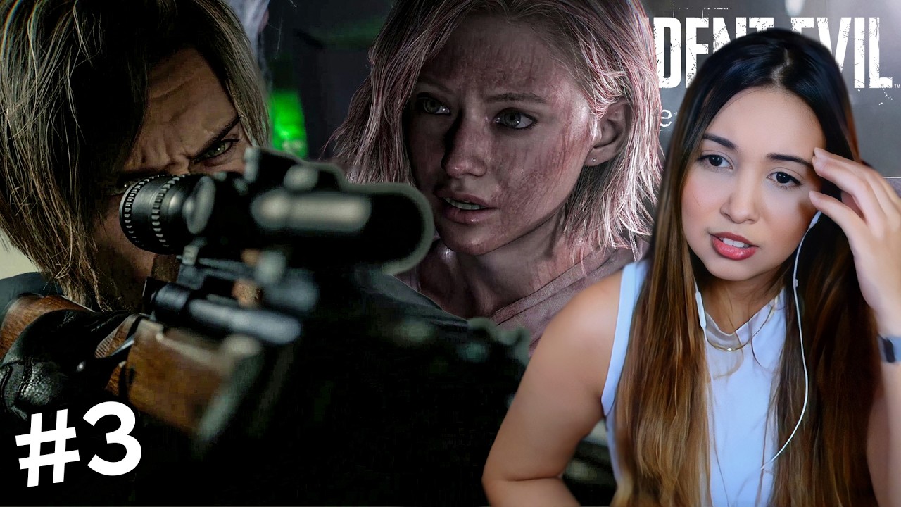LEON SALVANDO O DIA e UM NOVO MISTÉRIO | RESIDENT EVIL REQUIEM #3 - Dublado em PT-BR