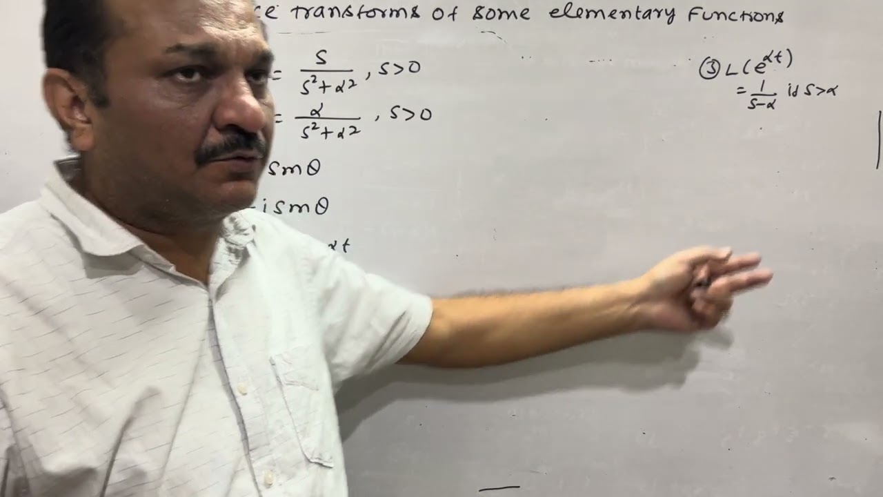 Laplace Transforms of Error Function and Unit Step Function | Lecture-2