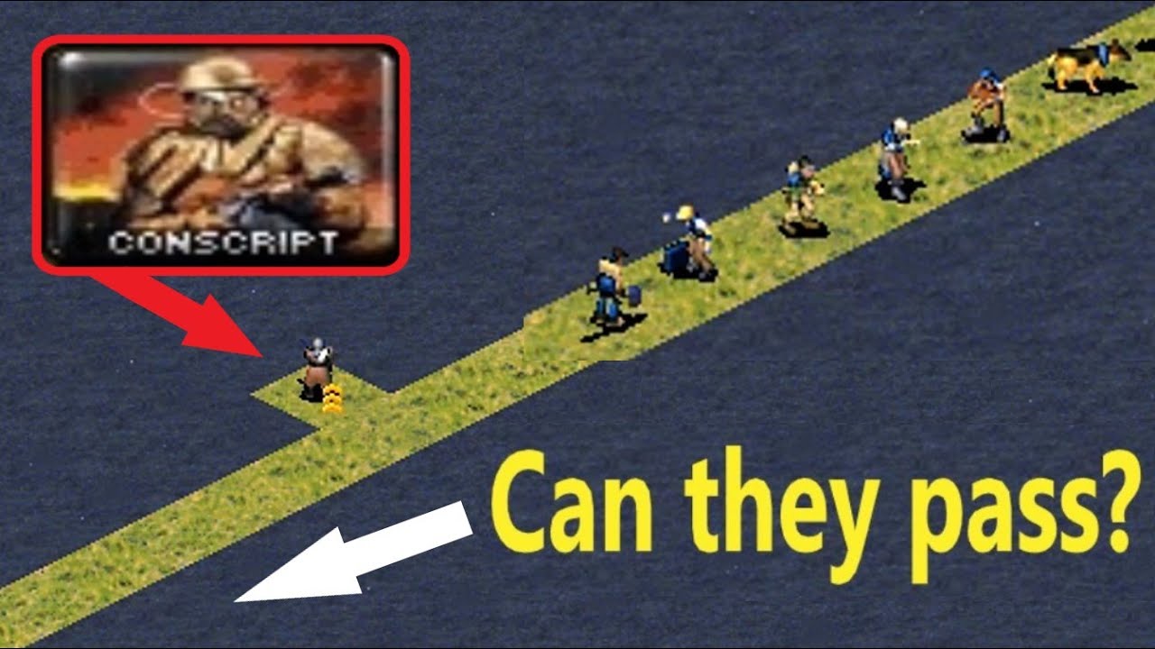 Can Infantry pass the Elite Conscript? - Red Alert 2