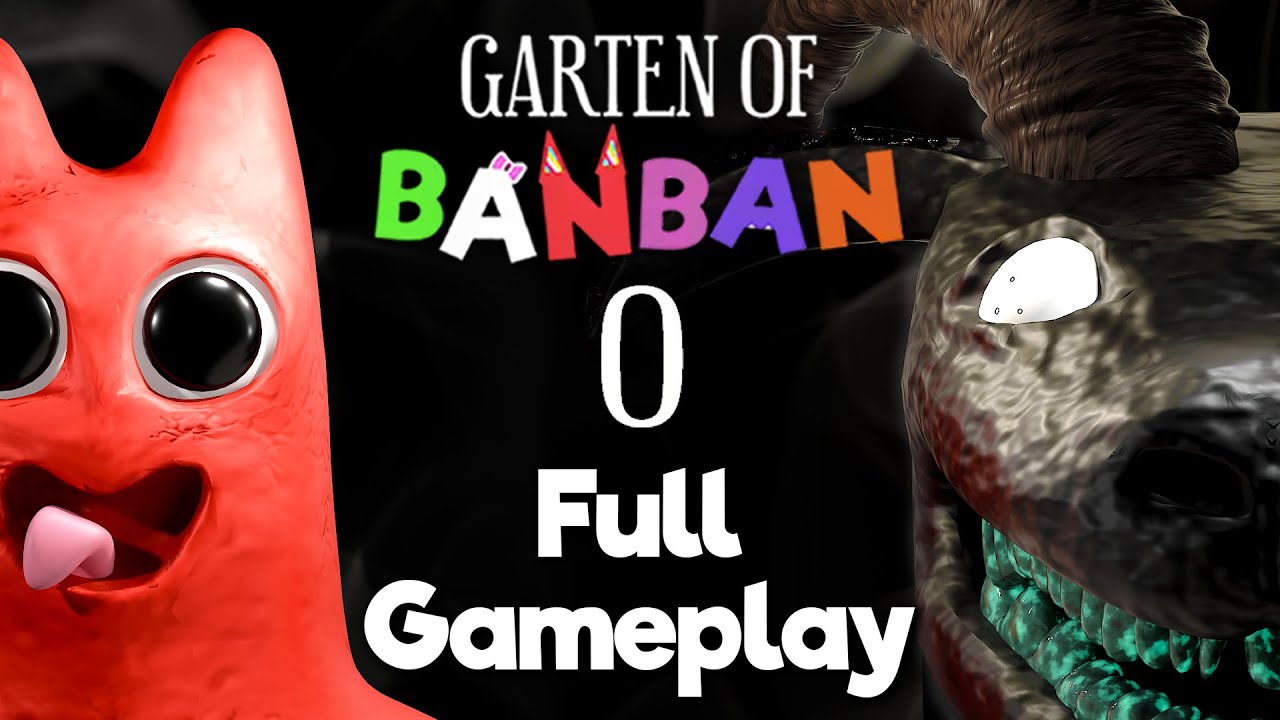 Garten of Banban 0 FULL GAME Walkthrough - NO DEATHS (4K60FPS) No Commentary