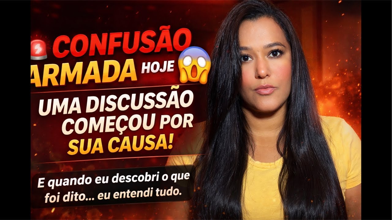 🔴ESCÂNDALO😱CONFUSÃO ARMADA HOJE UMA DISCUSSÃO SAIU DO CONTROLE POR SUA CAUSA SEU NOME FOI O MOTIVO‼️