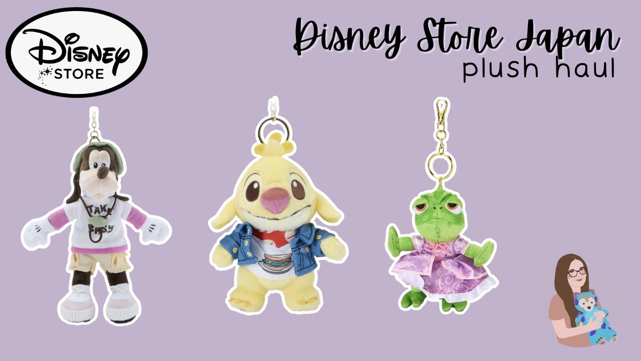 disney store japan haul | plush keychains and sleeping plushes