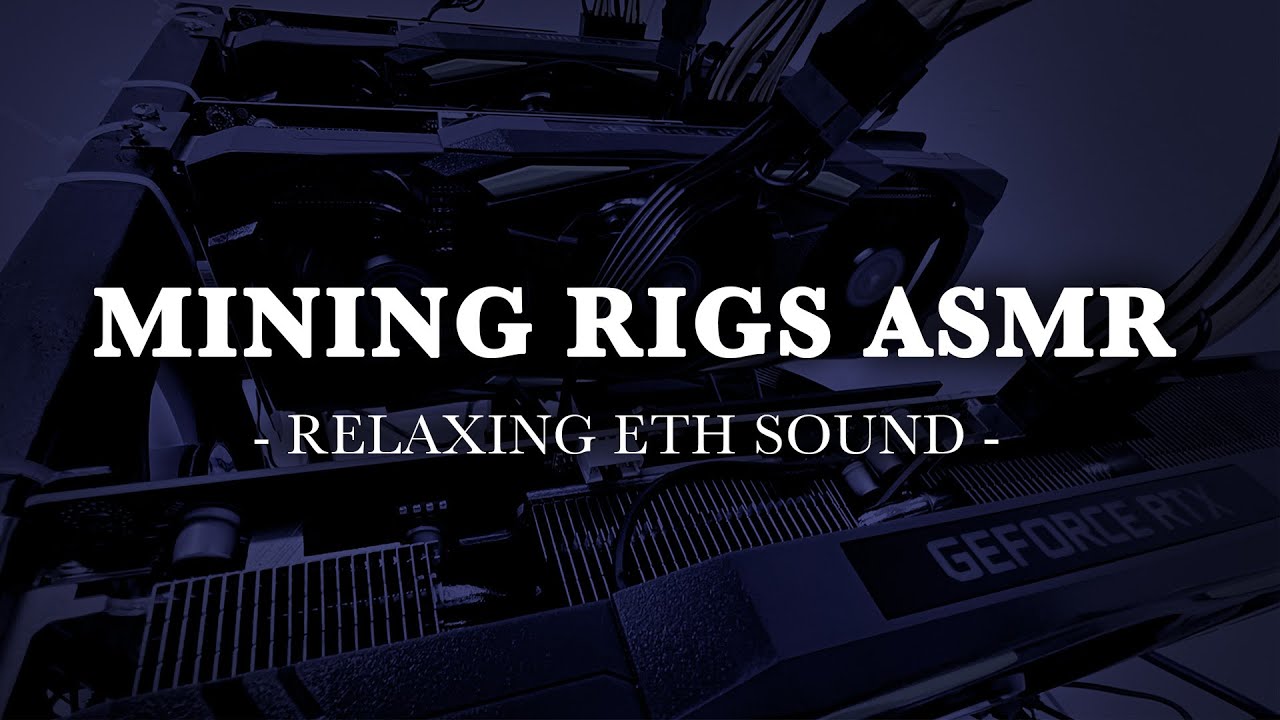 Mining Rigs ASMR | Ethereum Sound | ETH Computer Fan Noise | Crypto Relaxing Computer Sounds