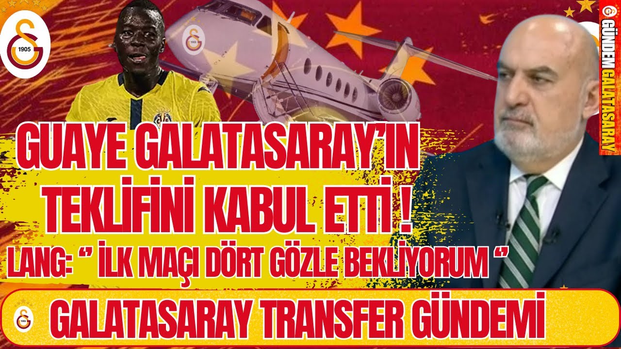 Guaye Galatasaray'ın Teklifini Kabul Etti! Lang İlk Maçı Dört Gözle Bekliyorum!