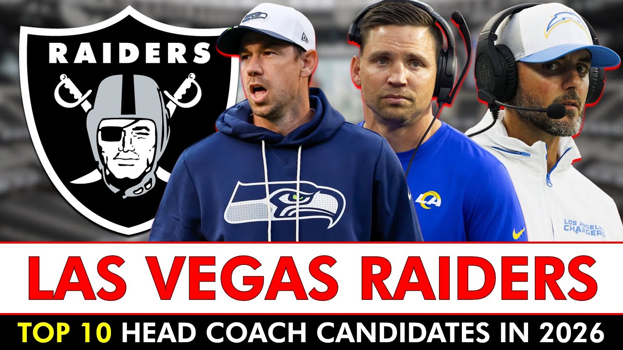 Top 10 Las Vegas Raiders Head Coach Candidates In 2026 Once Pete Carroll Is Fired