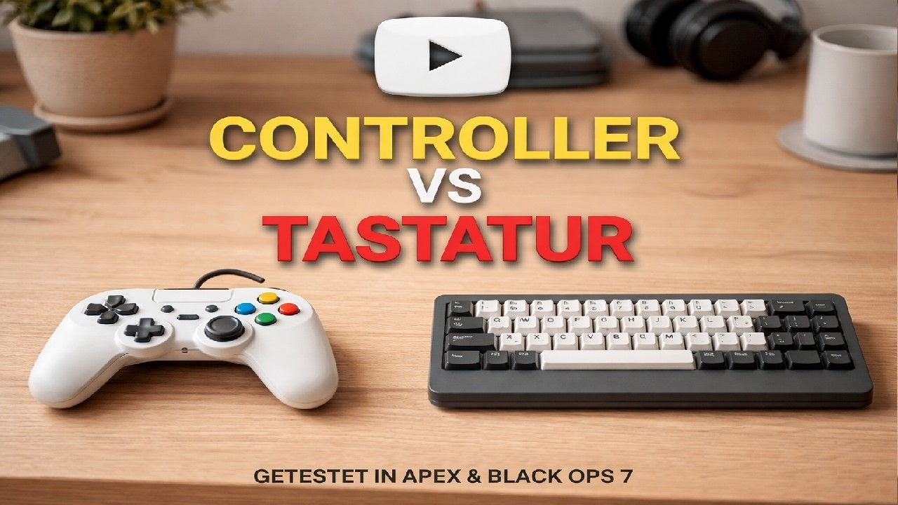 Controller vs Tastatur 2026 – Wer gewinnt wirklich in Apex & BO7?