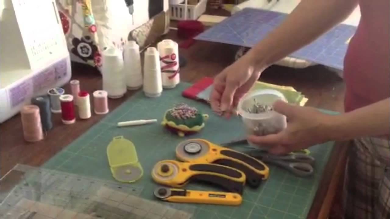 Materiales Basicos para hacer Patchwork