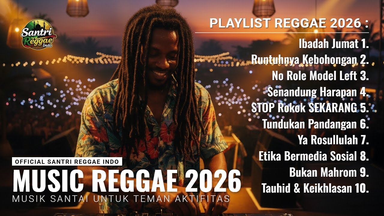 REGGAE YANG NAMPOL 🔥 IBADAH JUMAT, AKHLAK & KEBENARAN | SANTRI REGGAE INDO