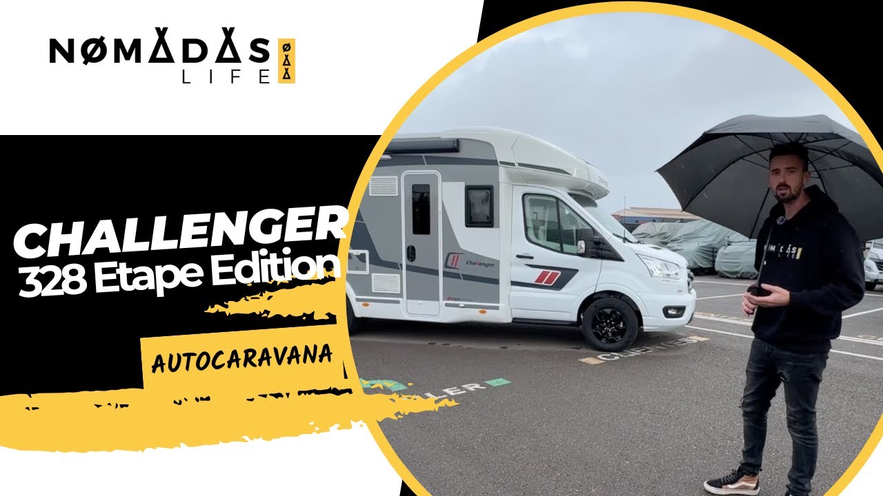 Autocaravana Challenger 328 Etape Edition modelo 2025 🚐💨 Nomadas Life