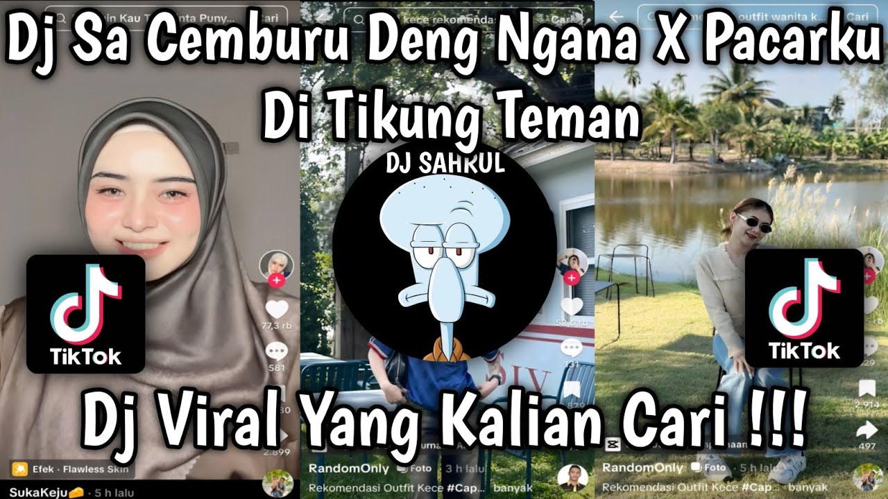 DJ SA INGIN KO TAU CINTA INI PUNYA PERASAAN X PACARKU DI TIKUNG TEMAN SLOW BASS TREND FYP TIKTOK!