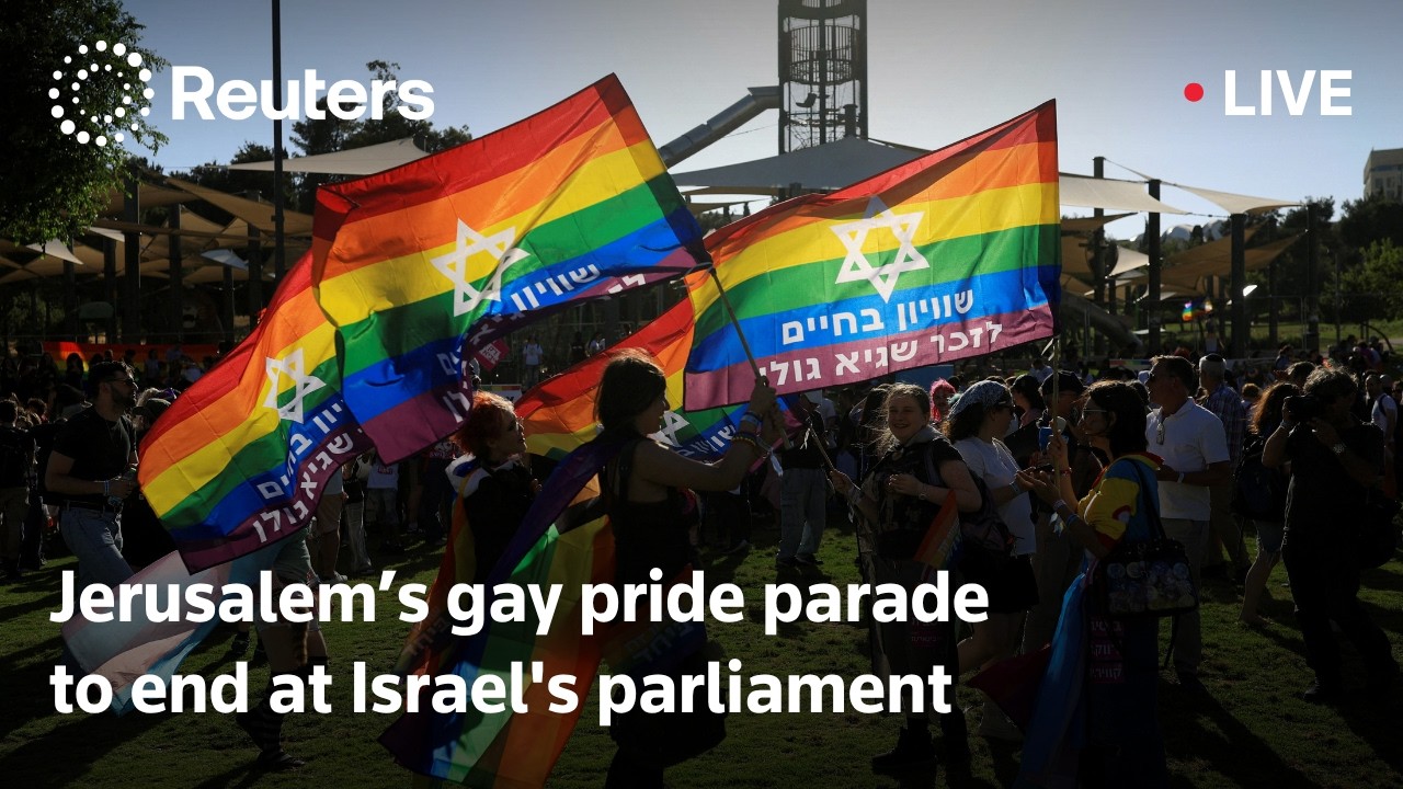 LIVE: Jerusalem&rsquo;s gay pride parade to end at Israel's parliament