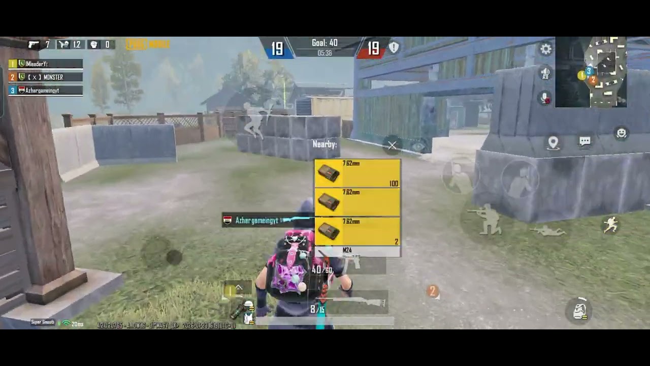 M24_2vs4 TDM OP shots 31kills  🔥💯 