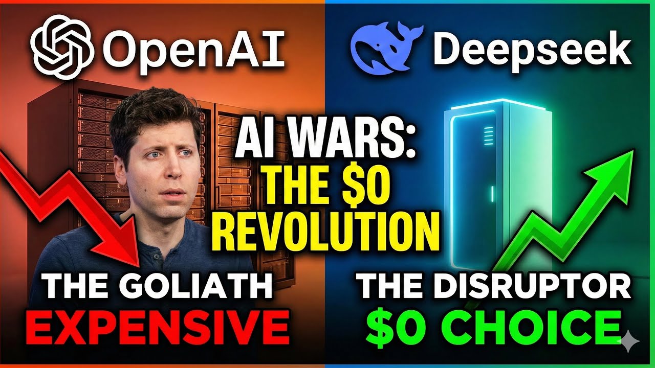 DeepSeek против OpenAI: бесплатный вариант, который погубил ChatGPT?