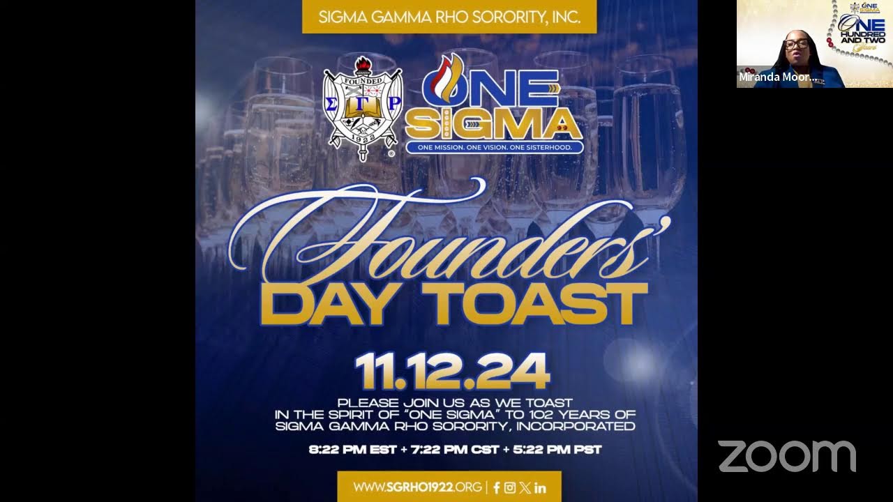 Founders' Day Toast