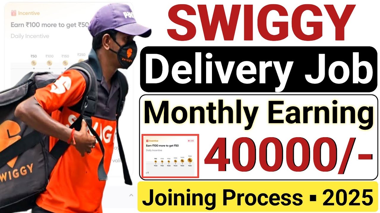 Swiggy Delivery Job | Swiggy Delivery Boy Job Apply Online | How To Join Swiggy