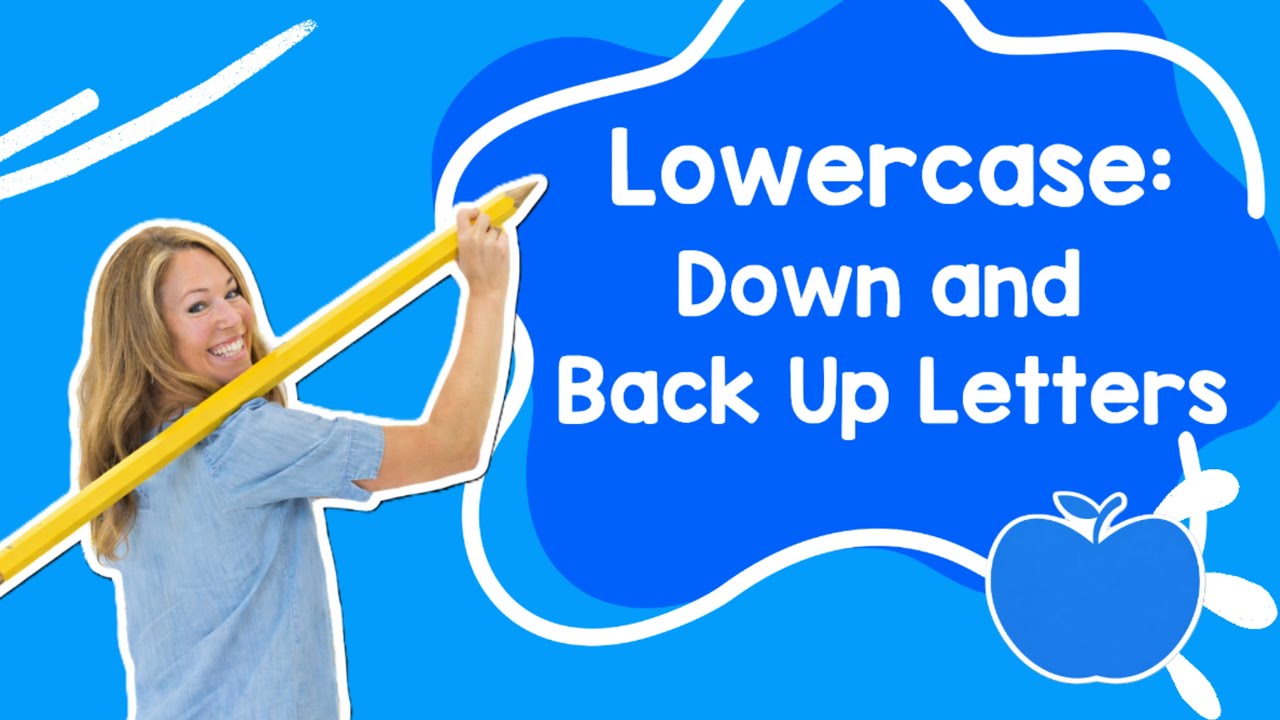 Lowercase Letter Formation: Down and Back Up Letters (b, h, m, n, p, r) | Handwriting with Miss Sara