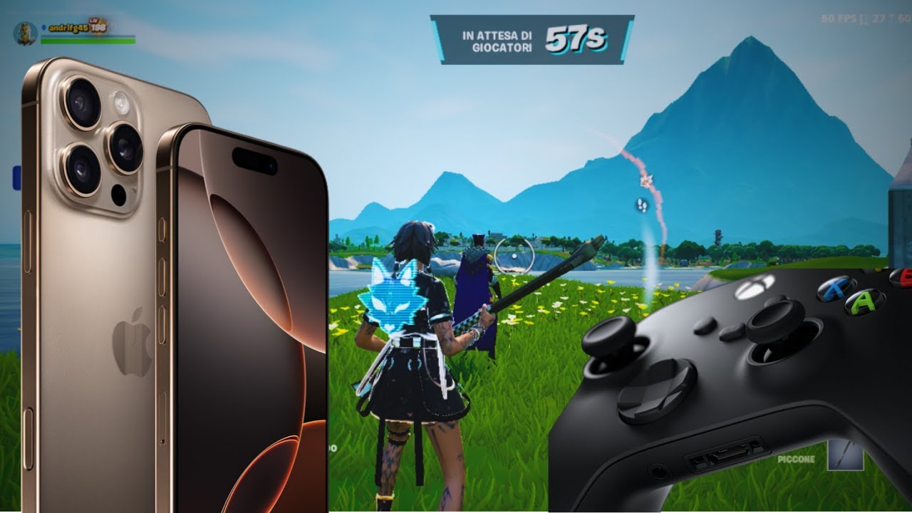 FORTNITE Iphone 16 Pro Max Gameplay REAL test!