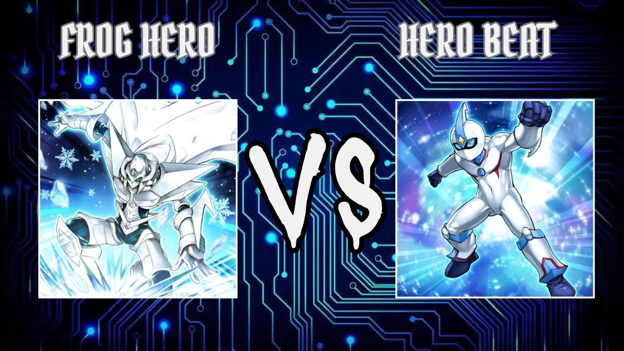 TheIceQueen(Frog Hero) vs Tobse77(Hero Beat) | Yugioh Edison Format | Dueling Book