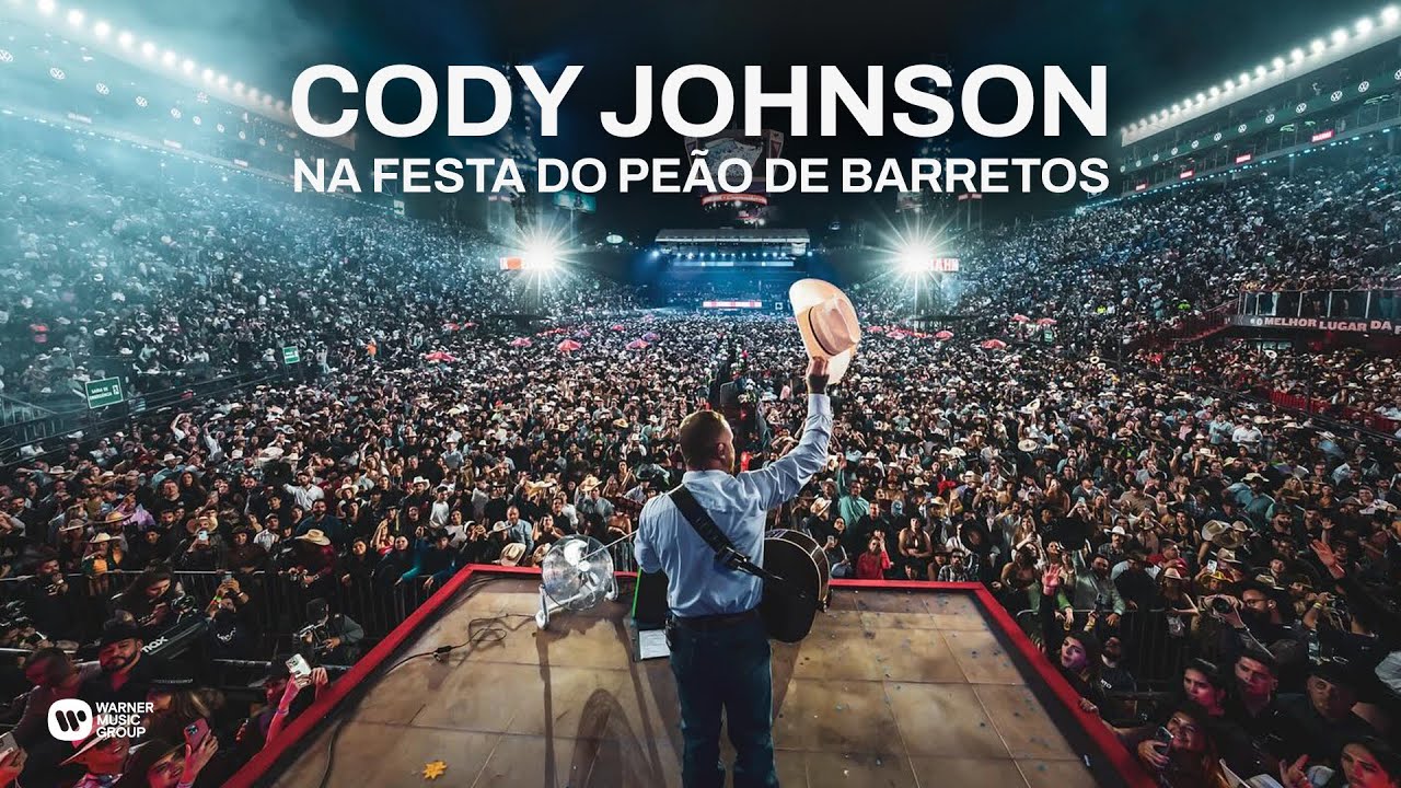 Cody Johnson na Festa do Peão de Barretos