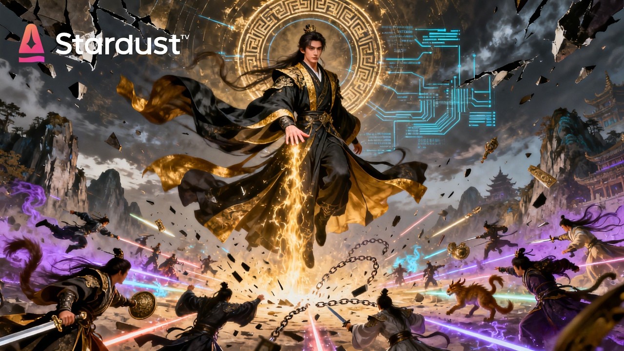 Multi-Sub🔥别人穿越当主角，我穿越专治主角！圣主献女，未婚妻倒贴，系统还奖励我暴打天骄？这反派当得太爽了！【我的系统专克主角】 #cdrama