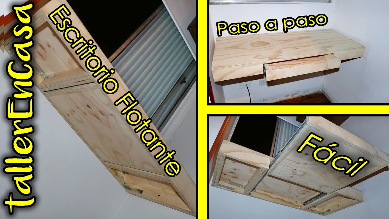 Como hacer escritorio flotante